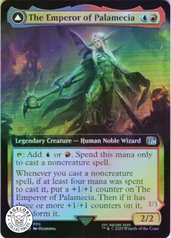 MTG The Emperor of Palamecia (Extended) (484) | NM Foil | Final Fantasy (FIN) - Image 1