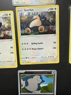 Lot Of Pokemon Cards Regular Reverse Holo Snorlax - Image 3