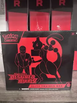 Pokemon TCG Destined Rivals Elite Trainer ETB Box Sealed - Image 1