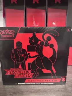 Pokemon TCG Destined Rivals Elite Trainer ETB Box Sealed - Image 2
