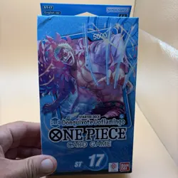One Piece Starter Deck Blue Donquixote Doflamingo ST-17 English Sealed - Image 1