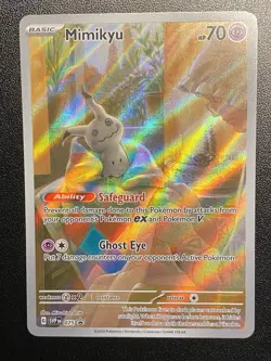 Mimikyu Promo 075 English - S&V Black Star Promo Pokemon TCG - NM - Free Ship - Image 1
