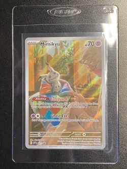 Mimikyu Promo 075 English - S&V Black Star Promo Pokemon TCG - NM - Free Ship - Image 4