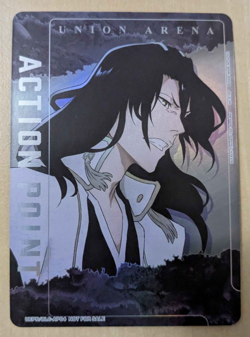 Byakuya UEPR/BLC-AP04 FOIL Action Point Bleach Union Arena NM - Image 3