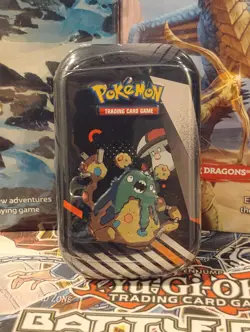 Pokemon TCG Unova Mini Tin [Garbodor & Amoonguss] - SV: Black Bolt (BLK) SEALED - Image 1