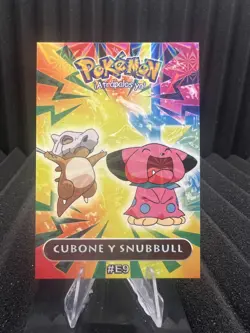 Cubone & Snubbull #E9- Spotlight Holo - Pokemon Electric Peru - Image 1