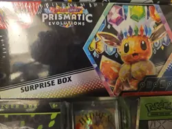 Pokemon TCG Scarlet & Violet Prismatic Evolutions Surprise Box - Image 1