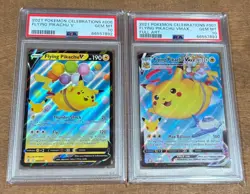 PSA 10 Flying Pikachu VMAX Holo SET 006 & 007 Celebrations Pokemon TCG GEM MINT - Image 4