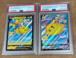 PSA 10 Flying Pikachu VMAX Holo SET 006 & 007 Celebrations Pokemon TCG GEM MINT - Image 5