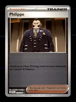 Philippe 079/086 Uncommon Chaos Rising Pokemon Reverse Holo Near Mint - Image 1