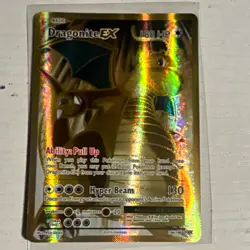 Pokemon TCG Dragonite-EX 106/108 Evolutions Full Art Holo EX English 180 HP - Image 1
