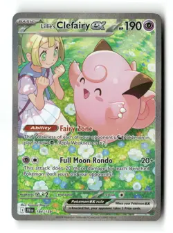 Lillie's Clefairy ex 184/159 Journey Together Pokemon Holo NM - Image 1