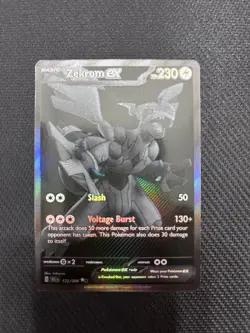 Zekrom ex - 172/086 BWR - Pokemon TCG - Black Bolt - Image 1