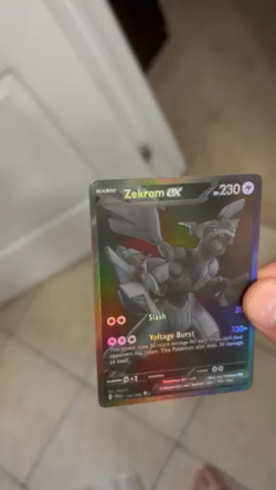 Zekrom ex - 172/086 BWR - Pokemon TCG - Black Bolt - Image 2