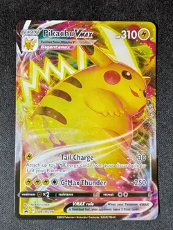 Pokemon TCG Pikachu VMAX SWSH286 Sword & Shield Black Star Promo NM - Image 1