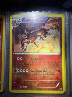 Pokemon TCG Charizard 19/113 Legendary Treasures Reverse Holo. - Image 1