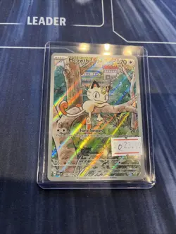 Pokemon Meowth 106/094 – Phantasmal Flames – English IR (Illustration Rare) - Image 1