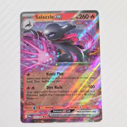 Pokemon TCG Salazzle EX Holo 016/088 Stage 1 Fire 260 HP Nintendo - Image 1