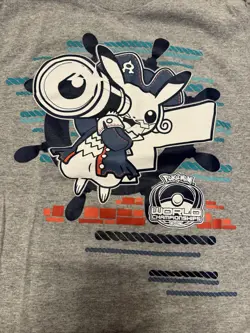 Pokemon 2015 World Championships Competitor S Shirt Boston Pikachu - Image 3