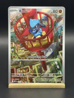 2025 Pokemon MEP EN Black Star Promo #010 Riolu - Image 1