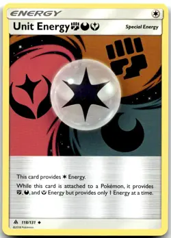 Pokemon Unit Energy FDY Forbidden Light SM06 #118/131 Uncommon LP BUY 2, 1 FREE! - Image 1