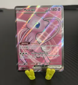 The Pokemon Company Mew ex 193/165 SV 151 Ultra Rare Full Art Holo Eng 180HP - Image 1