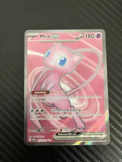 The Pokemon Company Mew ex 193/165 SV 151 Ultra Rare Full Art Holo Eng 180HP - Image 3
