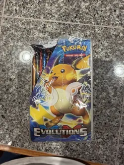 SMALL RIP IN SEAL Pokemon TCG XY Evolutions Sealed Booster Box - Image 2