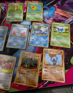 Vintage 1996 Pokemon Bundle Old Back Pocket Monsters - Japanese - Image 3