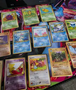 Vintage 1996 Pokemon Bundle Old Back Pocket Monsters - Japanese - Image 4