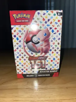 Pokemon TCG Scarlet & Violet 151 Booster Bundle Sealed Box 6 Packs English - Image 1