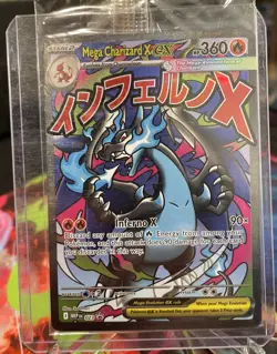 Pokemon Mega Charizard X ex 023 Mega Evolution UPC Promo Pack Sealed + Oricorio - Image 1