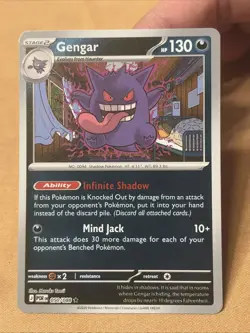 Gengar 050/088 Rare Perfect Order Pokemon Reverse Holo - Image 1