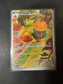 Appletun 211/191 MISCUT ERROR Illustration Rare Surging Sparks Pokemon Near Mint - Image 1
