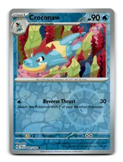 Croconaw 040/162 Temporal Forces Pokemon Reverse Holo ~A15-349 - Image 1