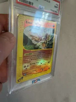 2003 Pokemon - Entei Reverse Holo Rare E Reader Aquapolis 10/147 PSA 9 Mint WOTC - Image 5