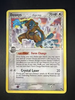 Pokemon Deoxys Delta Species 2/17 Pop Series 4 Holo Rare MP - Image 4