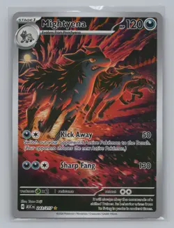 Mightyena 243/217 ME: Ascended Heroes NM Pokemon TCG Illustration Rare - Image 1