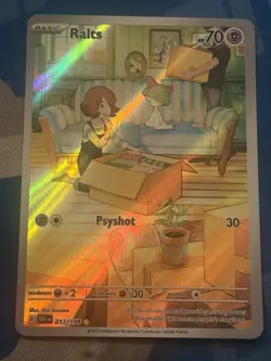 Pokemon Scarlett And Violet Ralts 211/198 Base Set Holo - Image 1