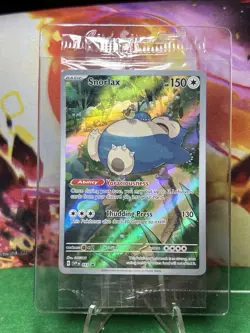 SEALED Snorlax SVP 051 Scarlet & Violet Promo 151 ETB Pokemon TCG - NM - Image 1