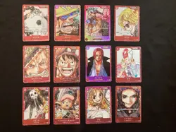 One Piece Card Holo Luffy Uta Shanks etc FILM RED Straw Hat Pirates 12 Set JP - Image 1