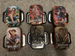 (EMPTY) One Piece Card Game Mini Tin Vol.1 Asian Limited - (6 EMPTY TINS) - Image 1