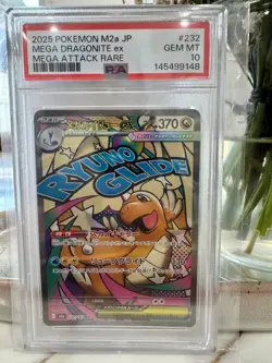 PSA 10 Mega Dragonite EX 232/193 M2a Mega Dream MA Attack Rare Japanese POKEMON - Image 1