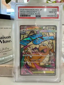 PSA 10 Mega Dragonite EX 232/193 M2a Mega Dream MA Attack Rare Japanese POKEMON - Image 1