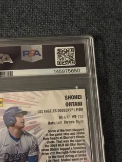🚨🚨2025 Topps Chrome Shohei Ohtani Power Players GEM 10 - Image 3