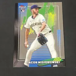 2026 Topps Finest - Jacob Misiorowski Common Rookie Card Base #82 - Image 1
