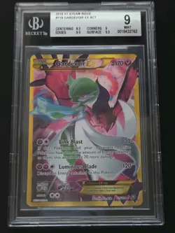 Pokemon TCG Gardevoir EX SCR 116/114 XY Steam Siege BGS 9 - Image 1