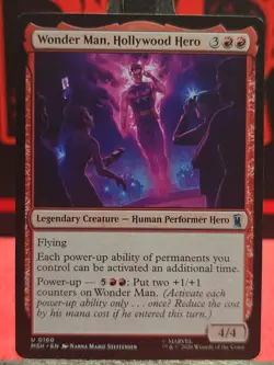 Wonder Man, Hollywood Hero - 0160 - Marvel Super Heroes MSH - MTG NM/M - Image 1