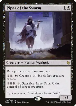 NM - Piper of the Swarm [ELD - 100] Throne of Eldraine - Image 1