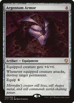 MTG [C17-202 NM] Argentum Armor - Image 1